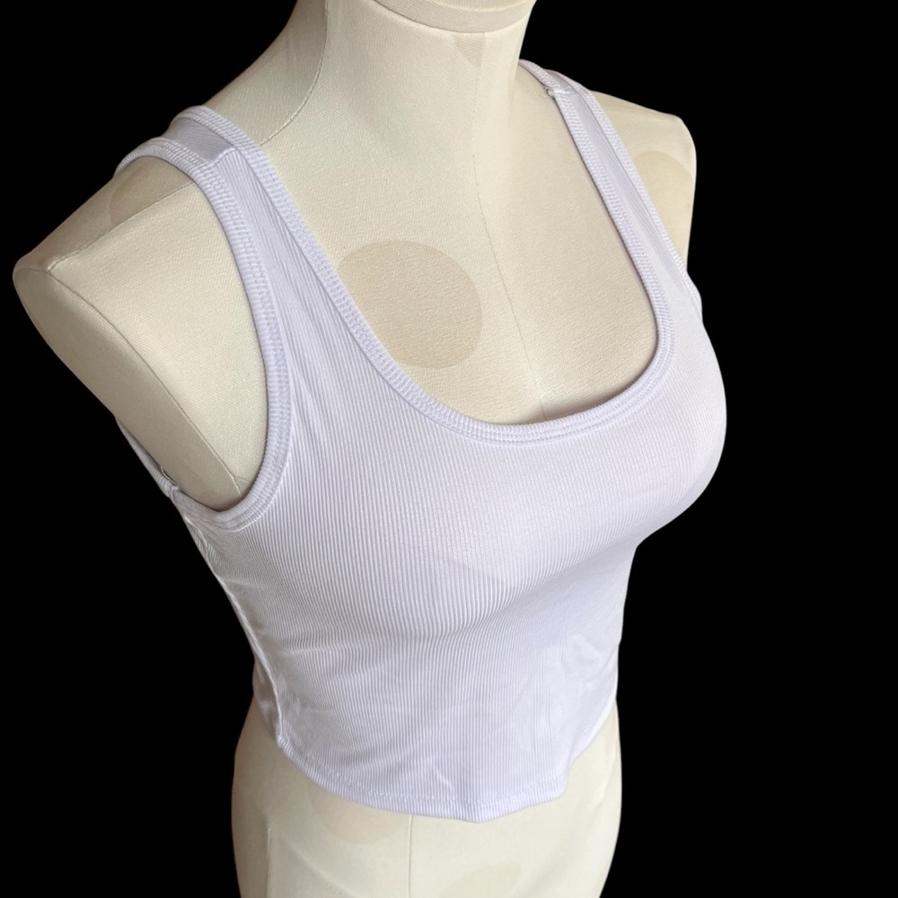 Better Together ribbed cropped tank top Medium